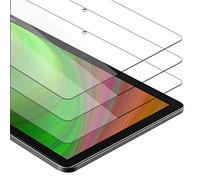 Cadorabo 3x Vidrio templado compatible con Huawei MediaPad M5 Lite 10 (10.1" Zoll) en TRANSPARENCIA ELEVADA - Paquete de 3 Vidrio protector de pantalla en dureza 9H con compatibilidad touch 3D