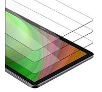 Cadorabo 3X Vidrio Templado Compatible con Huawei MediaPad M5 / M5 Pro (10.8" Zoll) en Transparencia ELEVADA - Paquete de 3 Vidrio Protector de Pantalla en dureza 9H con compatibilidad Touch 3D