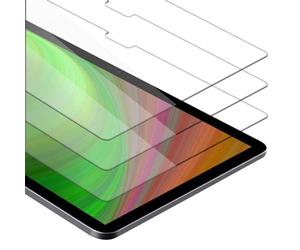 Cadorabo 3X Vidrio Templado Compatible con Microsoft Surface Go en Transparencia ELEVADA - Paquete de 3 Vidrio Protector de Pantalla en dureza 9H con compatibilidad Touch 3D