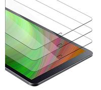 Cadorabo 3x Vidrio templado compatible con Samsung Galaxy Tab A (10.5") en TRANSPARENCIA ELEVADA - Paquete de 3 Vidrio protector de pantalla en dureza 9H con compatibilidad touch 3D