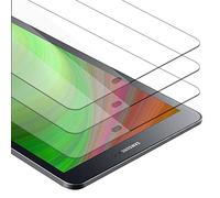 Cadorabo 3X Vidrio Templado Compatible con Samsung Galaxy Tab S2 (9.7") SM-T815N / T813N / T819N en Transparencia ELEVADA - 3X Vidrio Protector de Pantalla en dureza 9H con compatibilidad Touch 3D