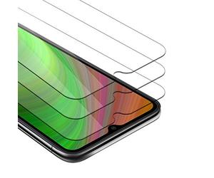 Cadorabo 3x Vidrio templado compatible con Xiaomi Redmi 9C en TRANSPARENCIA ELEVADA - Paquete de 3 Vidrio protector de pantalla (Tempered) en dureza 9H con compatibilidad touch 3D