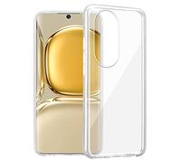 Cadorabo Estuche Compatible con Huawei P50 Pro en Transparente - Funda Protectora Fabricada en Silicona TPU Flexible