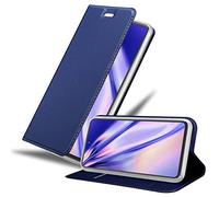 Cadorabo Estuche Compatible con Samsung Galaxy A53 5G en Classy Azul Oscuro - Funda Protectora con Cierre magnético, función Stand y Ranura para Tarjetas