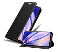 Cadorabo Estuche Compatible con Xiaomi Poco M4 Pro 5G en Negro Antracita - Funda Protectora con Cierre magnético, función Stand y Ranura para Tarjetas