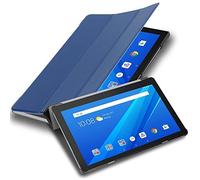 Cadorabo Estuche para Tablet Compatible con Lenovo Tab M10 TB-X505F NO para HD, FHD, FHD Plus, Plus, HD2 en Azul Oscuro Jersey - Funda Protectora Ultrafina SIN función Auto Wake UP y Soporte