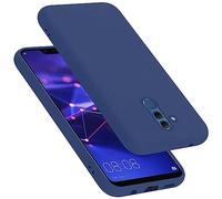 Cadorabo Funda de Silicona Compatible con Huawei Mate 20 Lite, Funda Protectora de Cuerpo Completo para Mate 20 Lite- Resistente a arañazos y Golpes Fina Funda de TPU - Liquid Azul