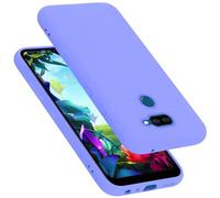 Cadorabo Funda de Silicona Compatible con LG K40S, Funda Protectora de Cuerpo Completo para K40S- Resistente a arañazos y Golpes Fina Funda de TPU - Liquid Lila Claro