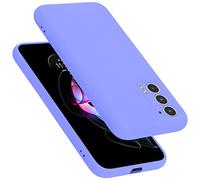Cadorabo Funda de Silicona Compatible con Motorola Edge 20, Funda Protectora de Cuerpo Completo para Edge 20- Resistente a arañazos y Golpes Fina Funda de TPU - Liquid Lila Claro