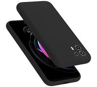Cadorabo Funda de Silicona Compatible con Motorola Edge 20 Lite/Fusion, Funda Protectora de Cuerpo Completo para Edge 20 Lite/Fusion- Resistente a arañazos y Golpes Fina fundade TPU - Liquid Negro
