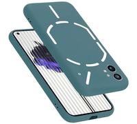 Cadorabo Funda de Silicona Compatible con Nothing Phone (1), Funda Protectora de Cuerpo Completo para Phone (1)- Resistente a arañazos y Golpes Fina Funda de TPU - Liquid Verde