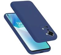 Cadorabo Funda de Silicona Compatible con OnePlus Nord 2T, Funda Protectora de Cuerpo Completo para Nord 2T- Resistente a arañazos y Golpes Fina Funda de TPU - Liquid Azul