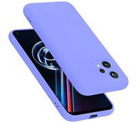 Cadorabo Funda de Silicona Compatible con Realme 9 5G / 9 Pro / V25 / Q5 / OnePlus Nord CE 2 Lite 5G, Funda Protectora de Cuerpo Completo - Resistente a arañazos fundade TPU - Liquid Lila Claro