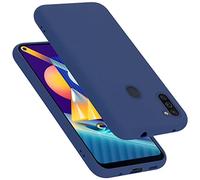 Cadorabo Funda de Silicona Compatible con Samsung Galaxy A11 / M11, Funda Protectora de Cuerpo Completo para Galaxy A11 / M11- Resistente a arañazos y Golpes Fina Funda de TPU - Liquid Azul