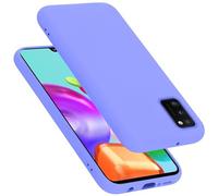 Cadorabo Funda de Silicona Compatible con Samsung Galaxy A41, Funda Protectora de Cuerpo Completo para Galaxy A41- Resistente a arañazos y Golpes Fina Funda de TPU - Liquid Lila Claro