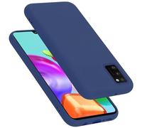Cadorabo Funda de Silicona Compatible con Samsung Galaxy A41, Funda Protectora de Cuerpo Completo para Galaxy A41- Resistente a arañazos y Golpes Fina Funda de TPU - Liquid Azul