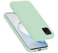Cadorabo Funda de Silicona Compatible con Samsung Galaxy A81 / Note 10 Lite / M60s, Funda Protectora de Cuerpo Completo para Galaxy A81 - Resistente a arañazos fundade TPU - Liquid Verde Claro