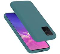 Cadorabo Funda de Silicona Compatible con Samsung Galaxy A91 / S10 Lite / M80s, Funda Protectora de Cuerpo Completo para Galaxy A91 / S10 Lite / M80s- Resistente a arañazos fundade TPU - Liquid Verde