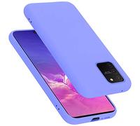 Cadorabo Funda de Silicona Compatible con Samsung Galaxy A91 / S10 Lite / M80s, Funda Protectora de Cuerpo Completo para Galaxy A91 / S10 Lite - Resistente a arañazos fundade TPU - Liquid Lila Claro