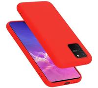 Cadorabo Funda de Silicona Compatible con Samsung Galaxy A91 / S10 Lite / M80s, Funda Protectora de Cuerpo Completo para Galaxy A91 / S10 Lite / M80s- Resistente a arañazos fundade TPU - Liquid Rojo