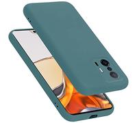Cadorabo Funda de Silicona Compatible con Xiaomi 11T / 11T Pro, Funda Protectora de Cuerpo Completo para 11T / 11T Pro- Resistente a arañazos y Golpes Fina Funda de TPU - Liquid Verde
