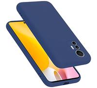 Cadorabo Funda de Silicona Compatible con Xiaomi 12 Lite, Funda Protectora de Cuerpo Completo para 12 Lite- Resistente a arañazos y Golpes Fina Funda de TPU - Liquid Azul