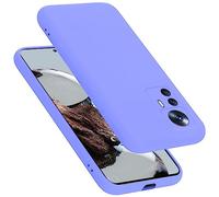 Cadorabo Funda de Silicona Compatible con Xiaomi 12T / 12T Pro, Funda Protectora de Cuerpo Completo para 12T / 12T Pro- Resistente a arañazos y Golpes Fina Funda de TPU - Liquid Lila Claro