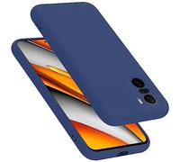 Cadorabo Funda de Silicona Compatible con Xiaomi Mi 11i / Poco F3, Funda Protectora de Cuerpo Completo para Mi 11i / Poco F3- Resistente a arañazos y Golpes Fina Funda de TPU - Liquid Azul