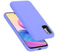 Cadorabo Funda de Silicona Compatible con Xiaomi RedMi Note 10 5G / Poco M3 Pro 5G, Funda Protectora de Cuerpo Completo para RedMi Note 10 5G - Resistente a arañazos fundade TPU - Liquid Lila Claro