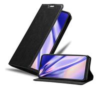 Cadorabo Funda Libro Compatible con ZTE Blade A7 2019 en Negro Antracita - Cubierta Proteccíon con Cierre Magnético, Tarjetero y Función de Suporte - Etui Case Cover Carcasa