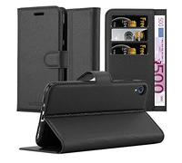 Cadorabo Funda Libro para ASUS ZenFone Live / 3 GO en Negro Fantasma - Cubierta Proteccíon con Cierre Magnético, Tarjetero y Función de Suporte - Etui Case Cover Carcasa