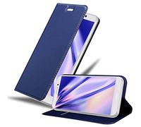 Cadorabo Funda Libro para Huawei Mate 9 en Classy Azul Oscuro - Cubierta Proteccíon con Cierre Magnético, Tarjetero y Función de Suporte - Etui Case Cover Carcasa