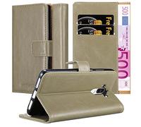 Cadorabo Funda Libro para Huawei Mate 9 en MARRÓN Capuchino - Cubierta Proteccíon con Cierre Magnético, Tarjetero y Función de Suporte - Etui Case Cover Carcasa