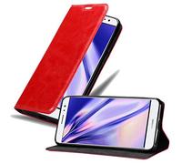 Cadorabo Funda Libro para Huawei Nova Plus en Rojo Manzana - Cubierta Proteccíon con Cierre Magnético, Tarjetero y Función de Suporte - Etui Case Cover Carcasa