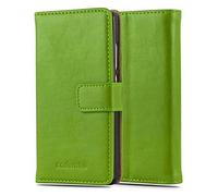 Cadorabo Funda Libro para Huawei P8 Lite 2015 en Verde Hierba - Cubierta Proteccíon con Cierre Magnético, Tarjetero y Función de Suporte - Etui Case Cover Carcasa