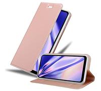 Cadorabo Funda Libro para Huawei Y6P en Classy Oro Rosa - Cubierta Proteccíon con Cierre Magnético, Tarjetero y Función de Suporte - Etui Case Cover Carcasa