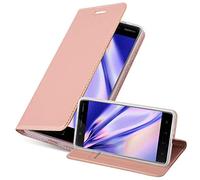 Cadorabo Funda Libro para Nokia 5 2017 en Classy Oro Rosa - Cubierta Proteccíon con Cierre Magnético, Tarjetero y Función de Suporte - Etui Case Cover Carcasa