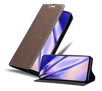 Cadorabo Funda Libro para OPPO Find X3 Lite en MARRÓN CAFÉ - Cubierta Proteccíon con Cierre Magnético, Tarjetero y Función de Suporte - Etui Case Cover Carcasa