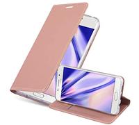 Cadorabo Funda Libro para Samsung Galaxy A3 2016 en Classy Oro Rosa - Cubierta Proteccíon con Cierre Magnético, Tarjetero y Función de Suporte - Etui Case Cover Carcasa