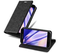 Cadorabo Funda Libro para Samsung Galaxy A5 2017 en Negro Antracita - Cubierta Proteccíon con Cierre Magnético, Tarjetero y Función de Suporte - Etui Case Cover Carcasa