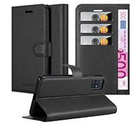 Cadorabo Funda Libro para Samsung Galaxy A51 5G en Negro Fantasma - Cubierta Proteccíon con Cierre Magnético, Tarjetero y Función de Suporte - Etui Case Cover Carcasa