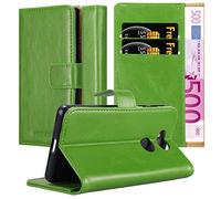 Cadorabo Funda Libro para Sony Xperia L2 en Verde Hierba - Cubierta Proteccíon con Cierre Magnético, Tarjetero y Función de Suporte - Etui Case Cover Carcasa