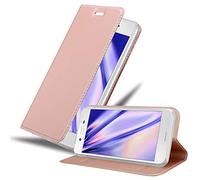 Cadorabo Funda Libro para Sony Xperia X en Classy Oro Rosa - Cubierta Proteccíon con Cierre Magnético, Tarjetero y Función de Suporte - Etui Case Cover Carcasa