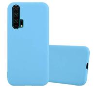 Cadorabo Funda para Honor 20 Pro en Candy Azul - Cubierta Proteccíon de Silicona TPU Delgada e Flexible con Antichoque - Gel Case Cover Carcasa Ligera