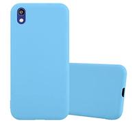 Cadorabo Funda para Honor 8s / Y5 2019 / Huawei Enjoy Play 8 en Candy Azul - Cubierta Proteccíon de Silicona TPU Delgada e Flexible con Antichoque - Gel Case Cover Carcasa Ligera
