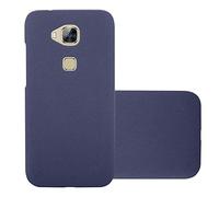 Cadorabo Funda para Huawei G7 Plus / G8 / GX8 en Frosty Azul - Cubierta Protección de Plástico Duro Super Delgada e Inflexible con Antichoque - Case Cover Carcasa Protectora Ligera