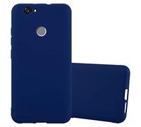 Cadorabo Funda para Huawei Nova en Candy Azul Oscuro - Cubierta Proteccíon de Silicona TPU Delgada e Flexible con Antichoque - Gel Case Cover Carcasa Ligera