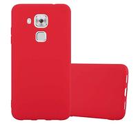 Cadorabo Funda para Huawei Nova Plus en Candy Rojo - Cubierta Proteccíon de Silicona TPU Delgada e Flexible con Antichoque - Gel Case Cover Carcasa Ligera