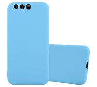 Cadorabo Funda para Huawei P10 en Candy Azul - Cubierta Proteccíon de Silicona TPU Delgada e Flexible con Antichoque - Gel Case Cover Carcasa Ligera
