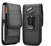 Cadorabo Funda para móvil con Clip para cinturón Compatible con Xiaomi RedMi 9A / RedMi 9AT en Negro - Práctica Funda Protectora con mosquetón Case Cover con Soporte para bolígrafo